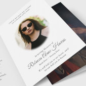 Cartes de remerciement funéraire | La fondation de