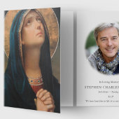 Cartes de remerciement funéraire | Mère céleste 01