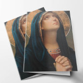 Cartes de remerciement funéraire | Mère céleste 01