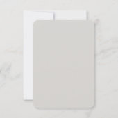 Cartes de remerciement funéraire | Photos encadrée (Dos)