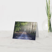 Cartes de remerciement funéraire | Rayons solaires (Devant)