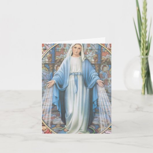 Cartes de remerciement funéraire | Salut Mary 01 (Devant)