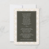 Cartes de remerciement funéraire | Souvenir de l'a (Dos)