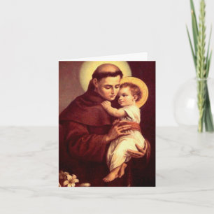 Cartes de remerciement funéraire St Anthony 3