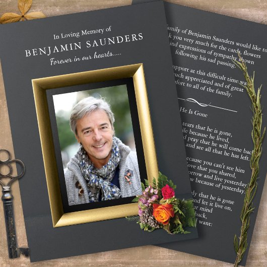 Cartes de remerciement funéraire | Vous détenir Fe