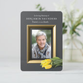 Cartes de remerciement funéraire | Vous Fermer (Debout devant)