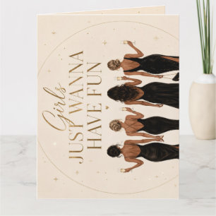 Cartes de remerciement Girls Just Wanna Have Fun
