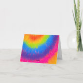 Cartes de remerciement glace Popsicle. carte de no (Dos)