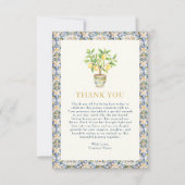 Cartes de remerciement Lemon (Devant)