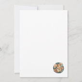 Cartes de remerciement Maman écureuil mignonne et  (Dos)