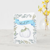 Cartes de remerciement personnalisables | Citrouil (Fleur jaune)