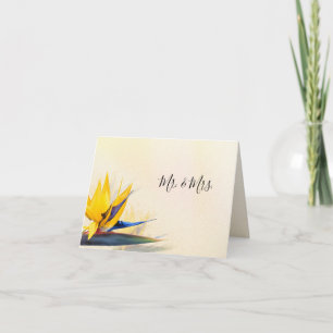 Cartes de remerciement personnalisées Oiseau de Pa
