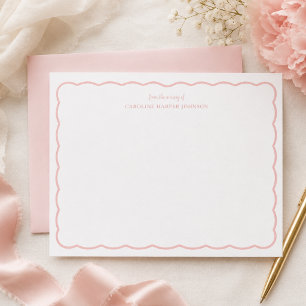 Cartes de remerciement personnalisées pour Baby Sh