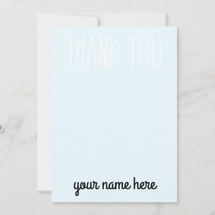 Cartes de remerciement personnalisées pour enfants