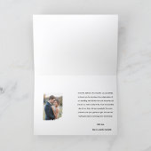 Cartes de remerciement personnalisées pour mariage