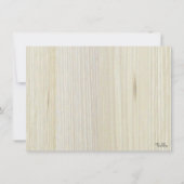 Cartes de remerciement photo de mariage western vi (Dos)