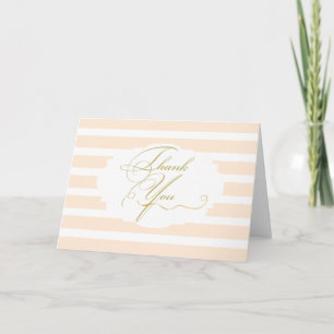 Cartes de remerciement Pink Elegance