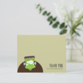 Cartes de remerciement plates - Monstre de Franken (Debout devant)