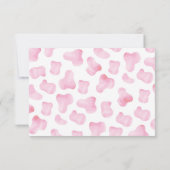 Cartes de remerciement pour 1er anniversaire de Co (Dos)