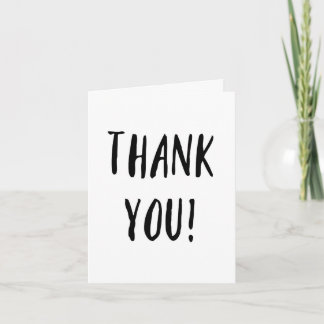 Cartes de remerciement pour clients de petite entr