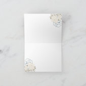 Cartes de remerciement pour demoiselles d'honneur  (Intérieur)