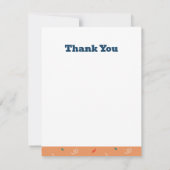 Cartes de remerciement pour fête canine (Dos)