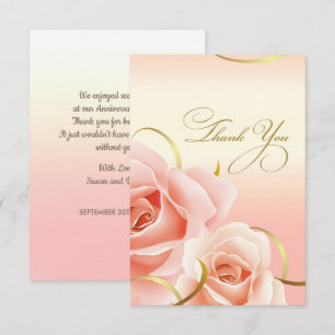 Cartes de remerciement pour la fête d'anniversaire