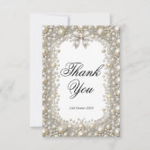 Cartes de remerciement pour la fête prénuptiale Di (Devant)