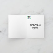 Cartes de remerciement pour l'anniversaire d'un pr (Intérieur)