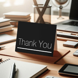 Cartes de remerciement pour l'entreprise