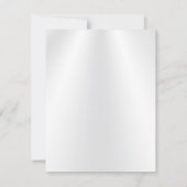 Cartes de remerciement pour les 65 ans de mariage  (Dos)