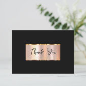 Cartes de Remerciement pour les entreprises en vra (Debout devant)