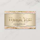 Cartes de remerciement pour magasin de détail peti (Devant)