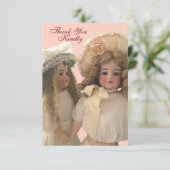 Cartes de remerciement pour poupées victoriennes a (Debout devant)