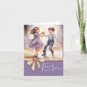 Cartes de remerciement pour professeur de danse mo