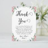 Cartes de remerciement pour une baby shower de mar (Debout devant)