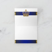 Cartes de remerciement Prince (Intérieur)