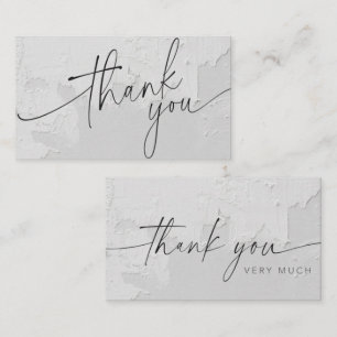 Cartes de Remerciement Professionnel Diplôme