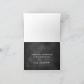 Cartes de remerciement tableau noir (Intérieur)