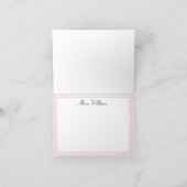 Cartes de remerciement Topiaires (Intérieur)