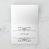 Cartes de remerciement victoriennes à engrenages s (Intérieur)