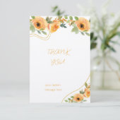 cartes de remerciements (Debout devant)