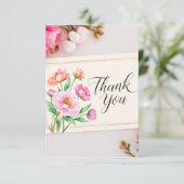 cartes de remerciements (Debout devant)
