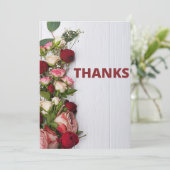 cartes de remerciements (Debout devant)