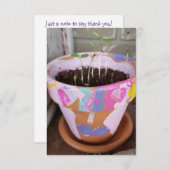 Cartes de remerciements (Devant / Derrière)