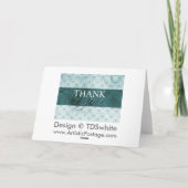 cartes de remerciements (Dos)