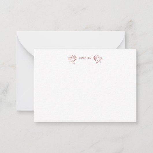 Cartes De Remerciements Amoureuses (Devant)
