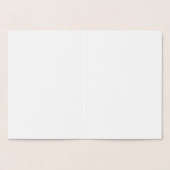 Cartes de Remerciements Art Déco Foil (Intérieur)