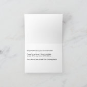 Cartes de Remerciements Automobile (Intérieur)