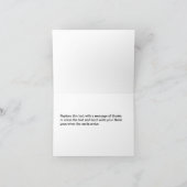 Cartes de Remerciements aux Mini Affaires Classy (Intérieur)